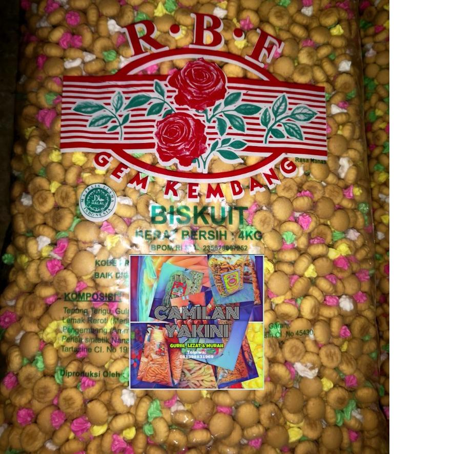 

✨TERBARU✨ Kue Gembros Gem Rose Kue Monas 500g 1/2kg 