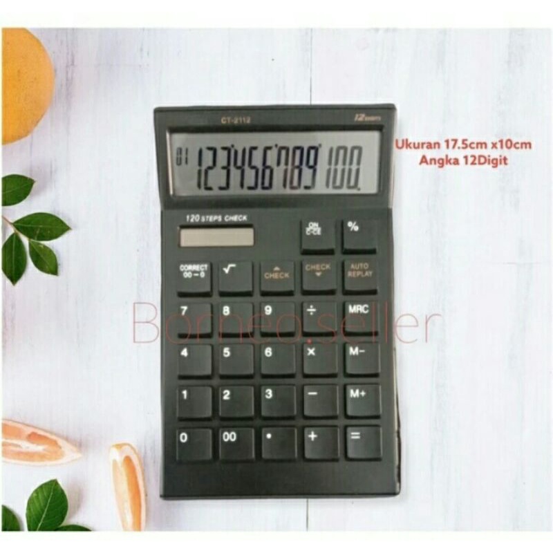 Terbaru Kalkulator Citizen CT2112 12digit//Kalkulator Dagang multifungsi