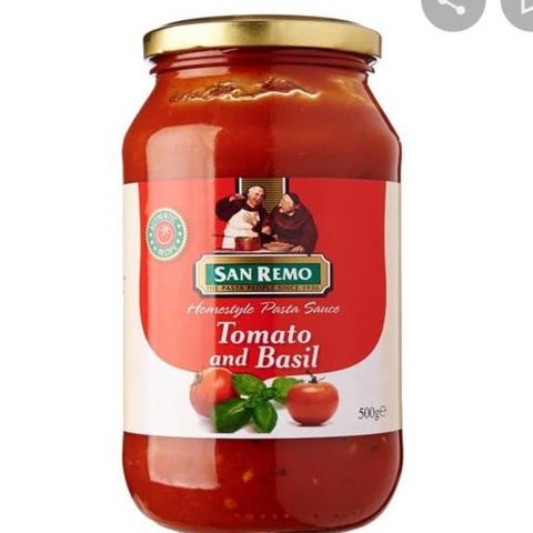 

=+=+=+] SAUS SPAGHETI INSTAN SAN REMO PASTA SAUCE 500 GR TOPLES