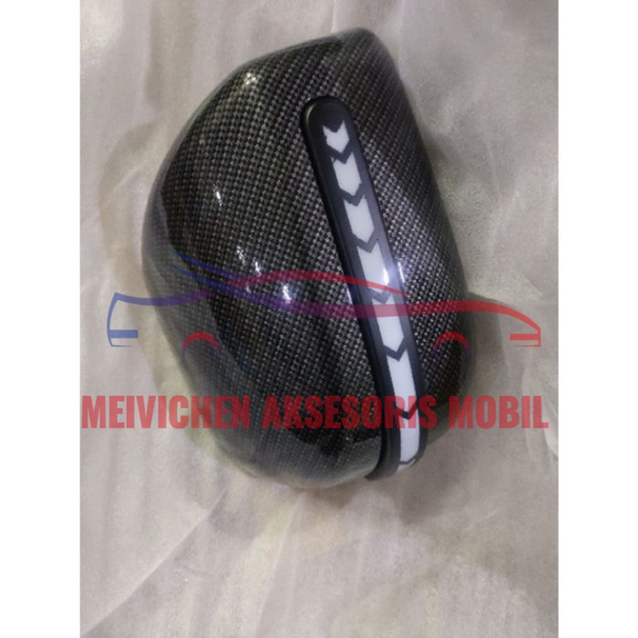 [BISA COD] Cover Spion Full Carbon Agya Tipe Trd Dan Tipe E / Perlengkapan Variasi Mobil Murah / Aks