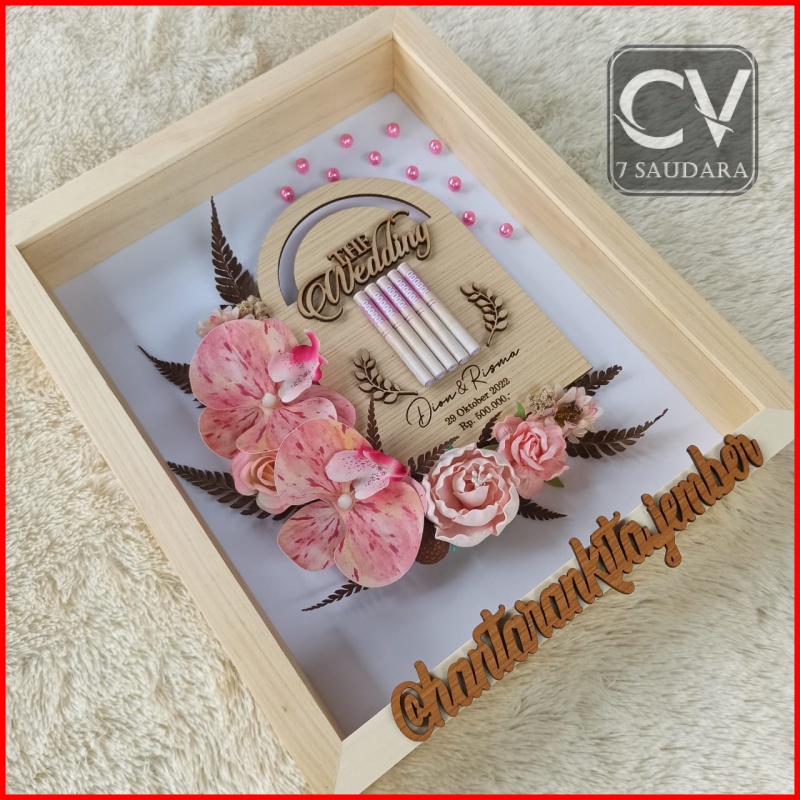 Mahar Uang Mainan Replika Kertas / Replika Uang Logam Koin / Replika Logam Mulia / Rustic Minimalis 