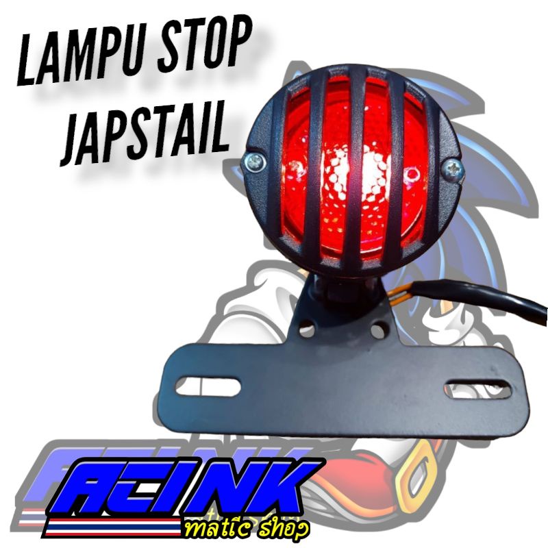 LAMPU STOP BELAKANG JAPSTYLE MODIF TRALIS