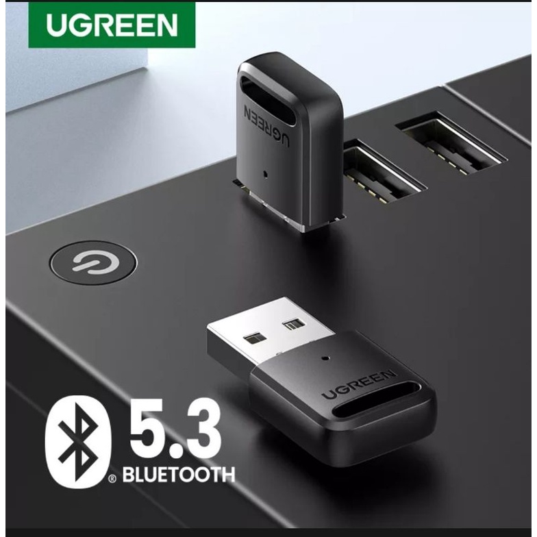 Ugreen Usb Bluetooth Dongle 5.3 / 5.0  for Laptop PC - Ugreen Dongle Bluetooth 5.0 / 5.3 Transmitter Receiver