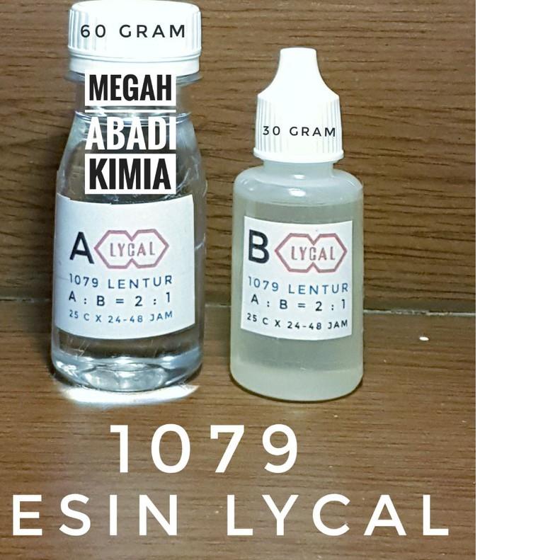 Resin bening Lentur Lycal 90 Gram