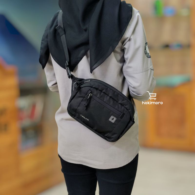 Tas selempang bahu pinggang waistbag malta conwy consina