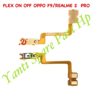 Flexible On Off Oppo F9 Realme 2 Pro A7X Original New