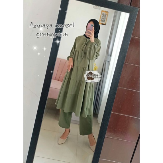 ONE SET ANNAYA ORI ATHATA/TUNIK WANITA