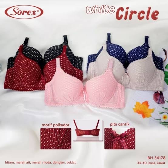 Nyaman Di Pakai Sorex Bra Berkawat Push Up 34178 Branded Original Sale