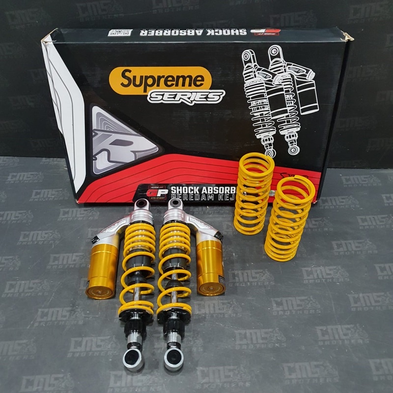 Shockbreaker Sok Tabung Ride It Supreme 320mm Yamaha Rx King Supra Kuning