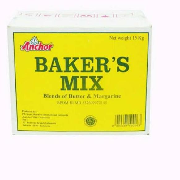 

✨New✨ Baker's mix anchor 1kg mentega margarin 
