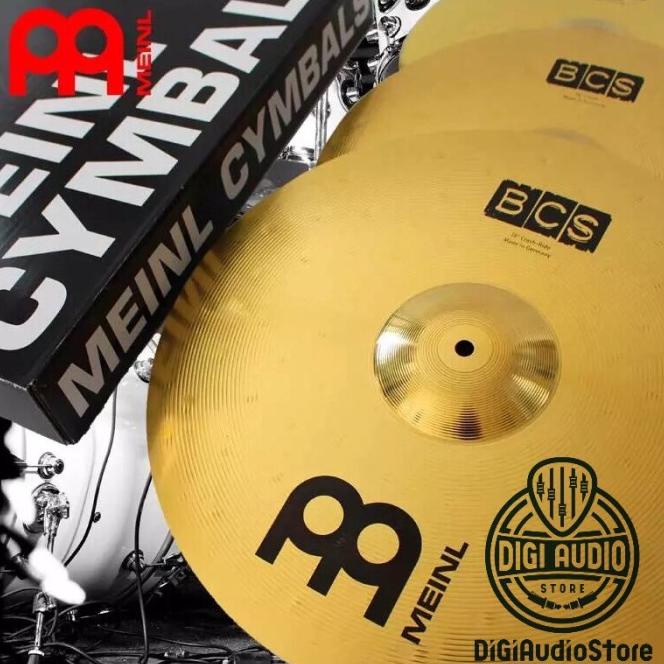 New Paket Cymbal Drum Meinl Bcs141618 Cymbal Drum Set 14" Hihat 16"