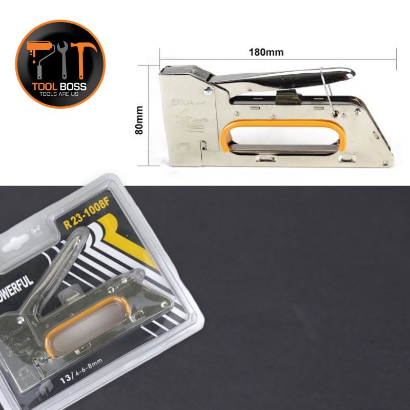 

Staples Gun Tembak Jol Kulit Motor - Staples Gun Tacker 4-6-8 MM