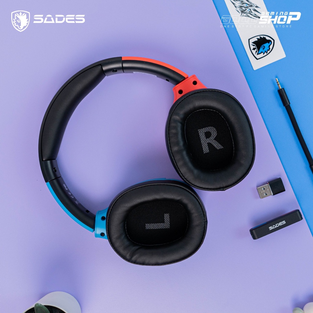 Headset Gaming Multiplatform Sades Partner 3in1 Connection