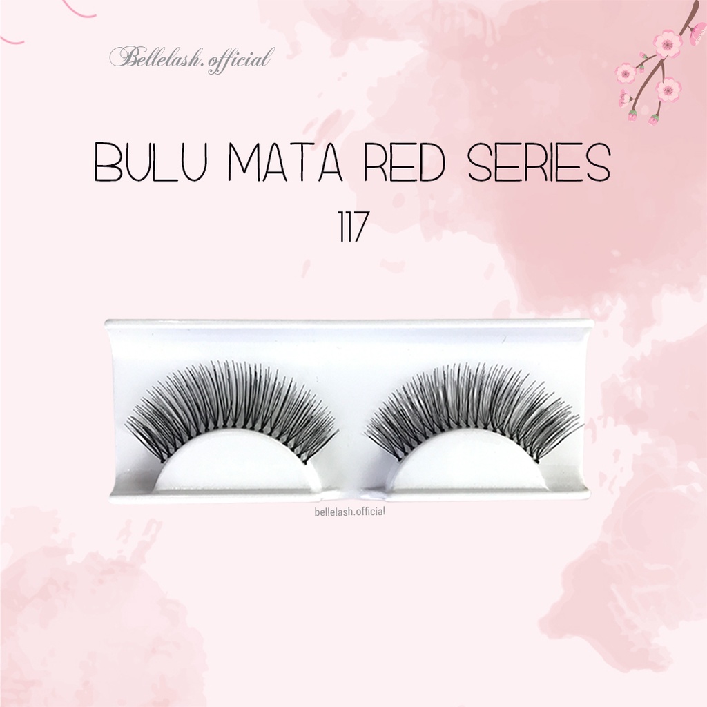 117 Bulu Mata Palsu Handmade Natural False Eyelash Eye Lashes