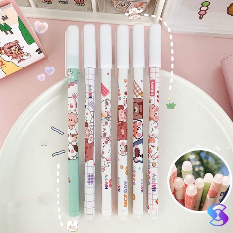 PULPEN gel Satuan Pulpen karakter bisa hapus tanpa tipX