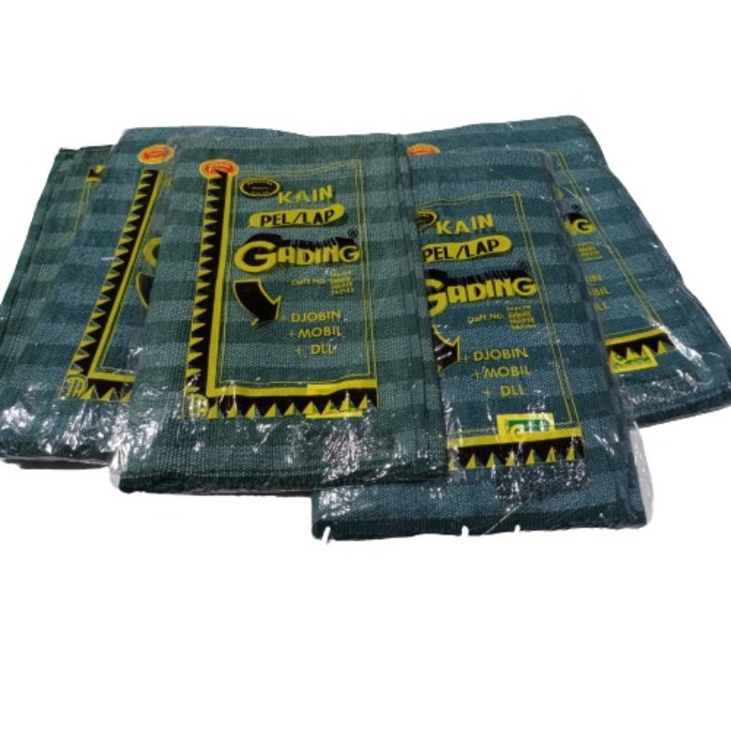 Kain pel Gading ASLI/ Lap pel/lap pel lantai/lap pel serbaguna