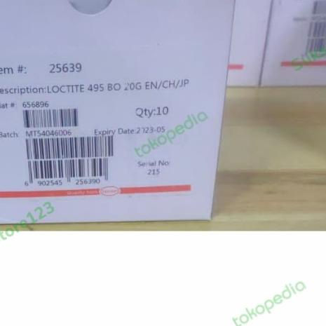 

ORIGINAL Loctite 495/401 495,401 495-401 20Gram 20 Gram - 495
