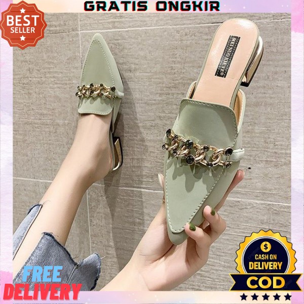 High Heels Pesta Wanita Heals Sendal Kondangan Sandal Hak Tinggi Haihils Haigh Hels Perempuan Import