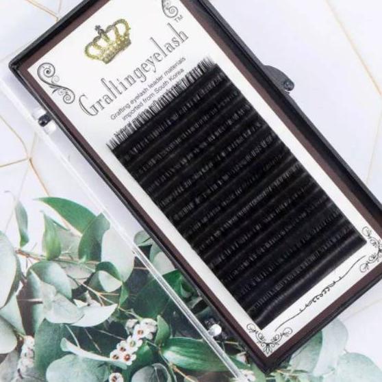 TERBARU Bulu Mata Extension Korea / Grafting Eyelash 0.10C/D & 0.20D / Eyelash Extension Curl D Mink