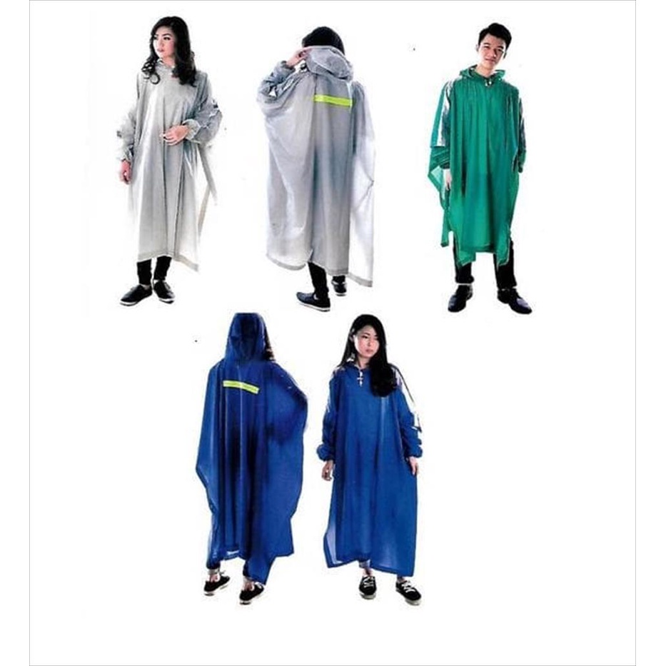 Jas Hujan Ponco Lengan Jas Hujan Ponco Tangan - Elmondo