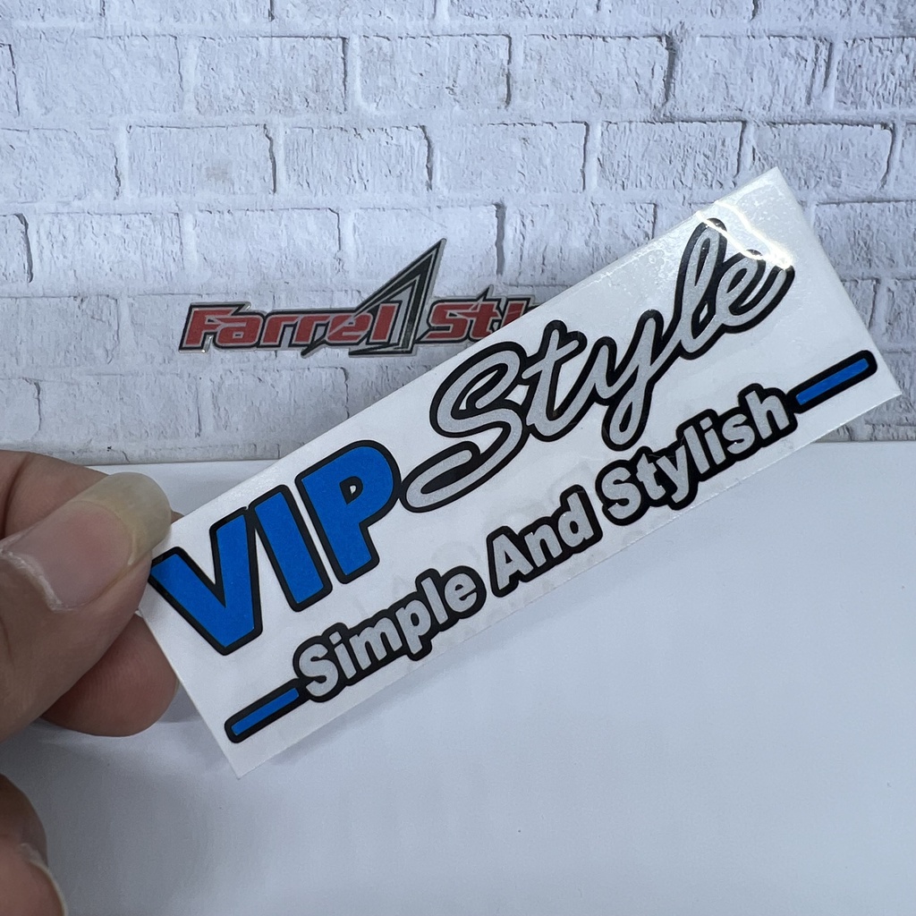 STIKER CUTTING PIP STICKER VIP STYLE
