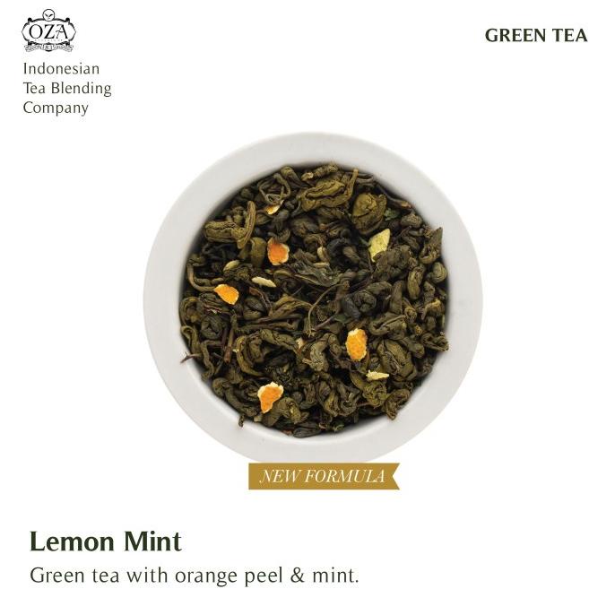 

[COD] OZA Tea - Lemon Mint | Green Tea | 40 gram (20 cups) [COD]