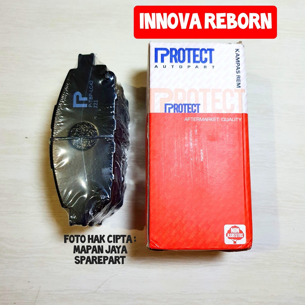 BRAKE PAD - KAMPAS REM DEPAN INNOVA REBORN (2016-2021) PROTECT