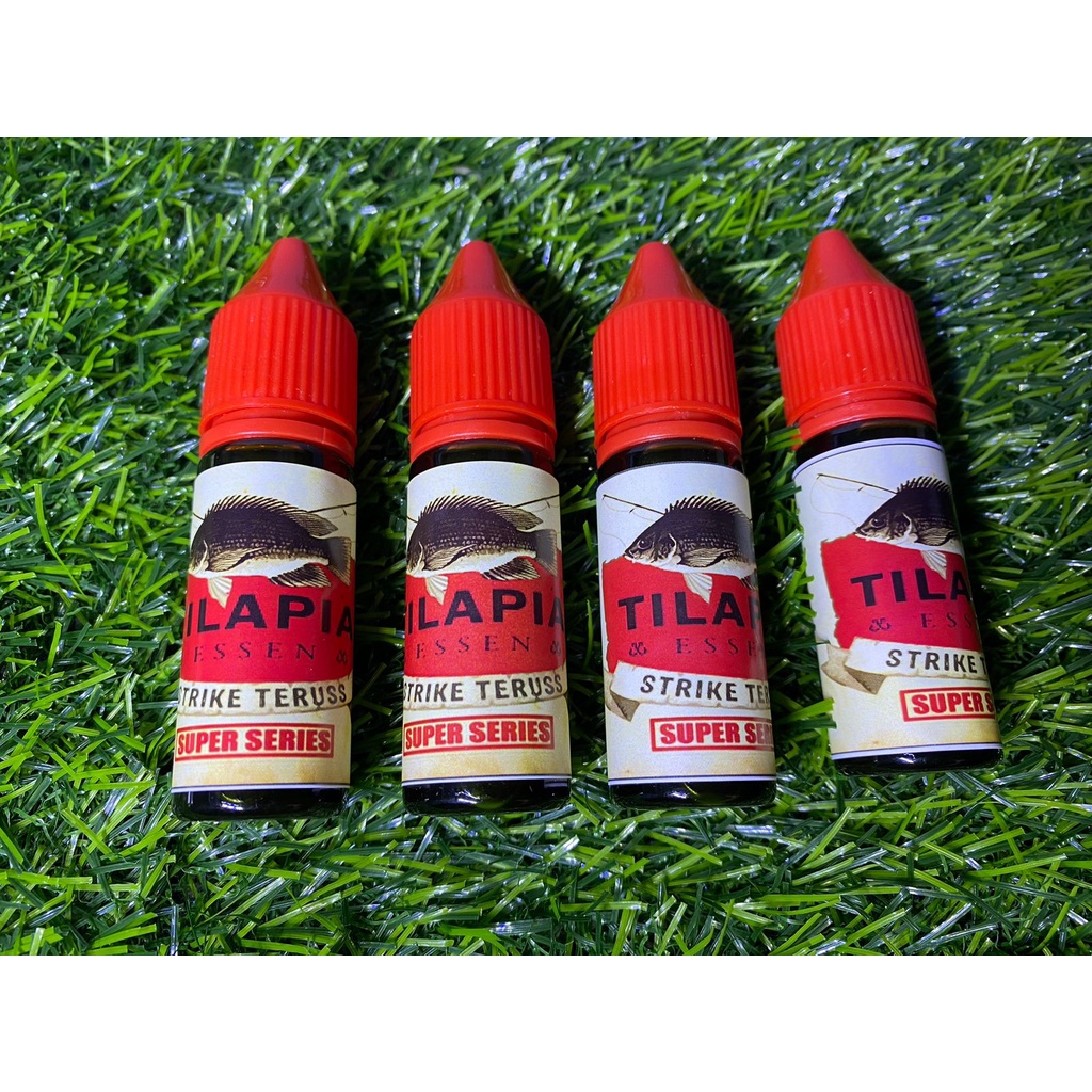 ESSEN TILAPIA SUPER SERIES 15ML ESSEN LUMUT LUKUT ESSEN NILA MUJAIR MUJAER