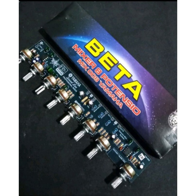 mixer 8 potensio Yamaha tone control 8 potesio