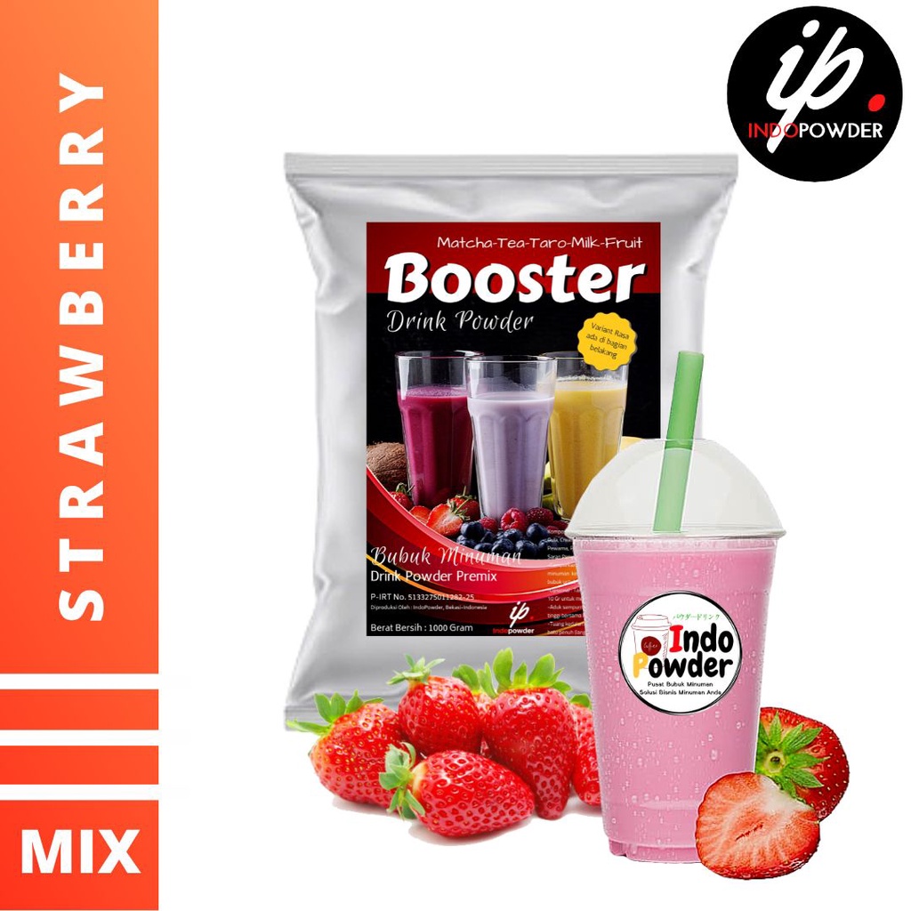 Bubuk Minuman Strawberry 1 Kg - Strawberry Powder - Bubuk Strawberry