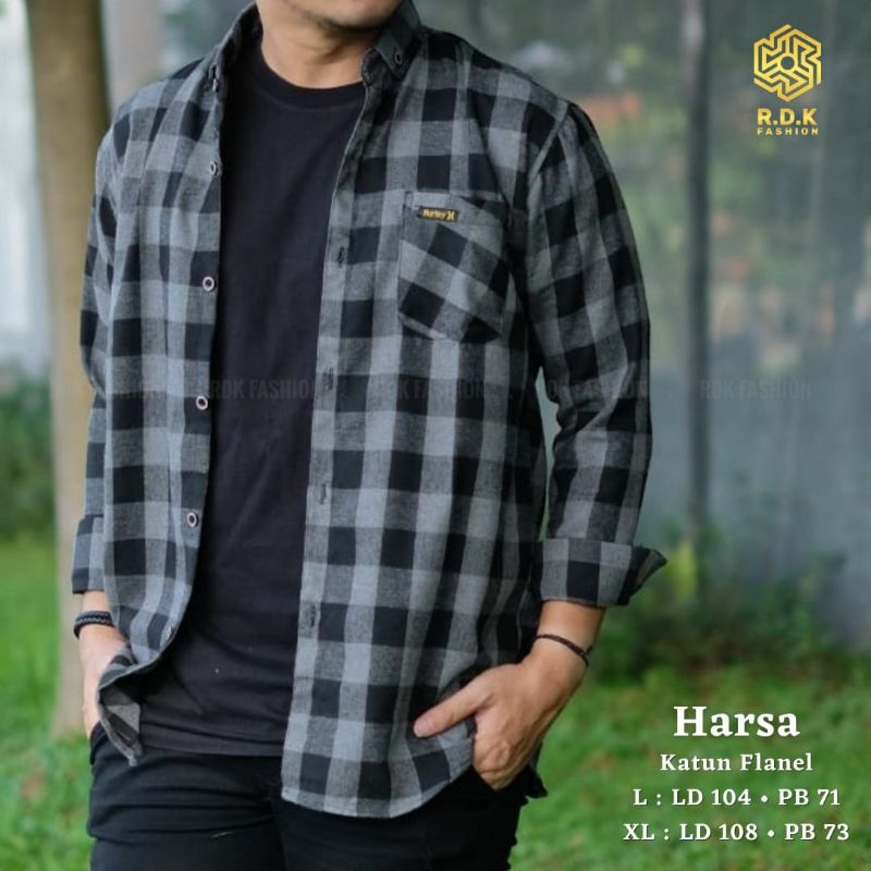 KEMEJA FLANEL LENGAN PANJANG ARION/ARSLAN/AQDAS/AIMAR/ADAM/ABRAM BY RDK