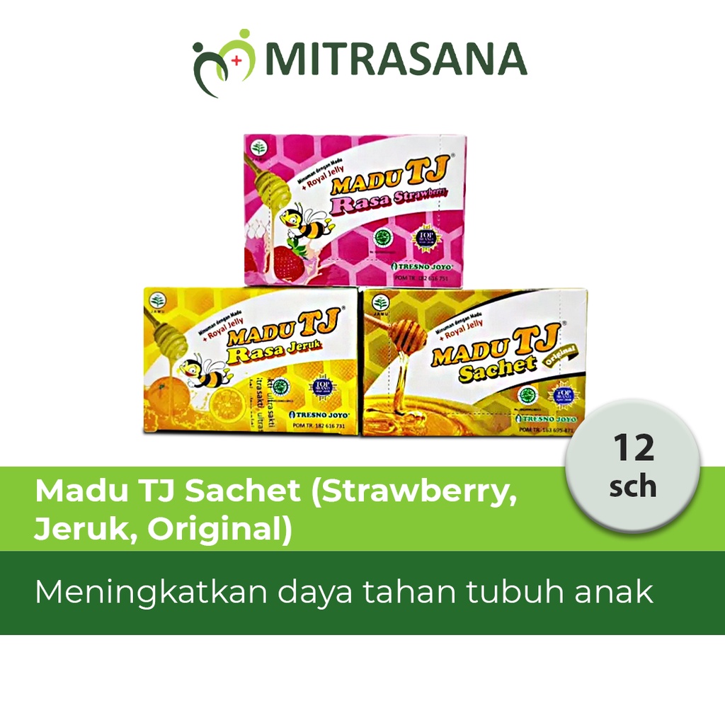 

Madu TJ Jeruk - 12 Sachet - Membantu Menjaga Stamina Tubuh