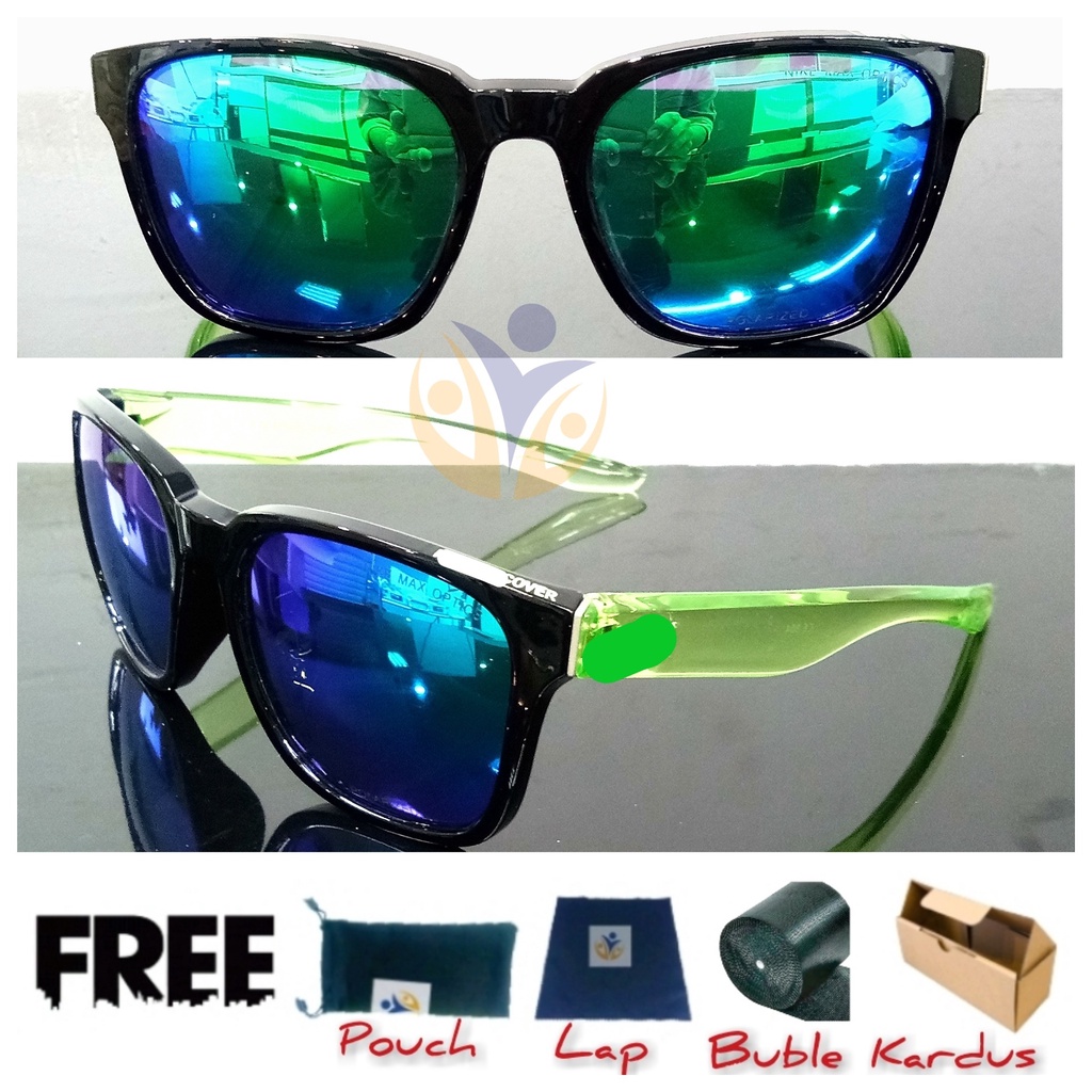 Kacamata sepeda polarized fatique less/anti lelah uv400