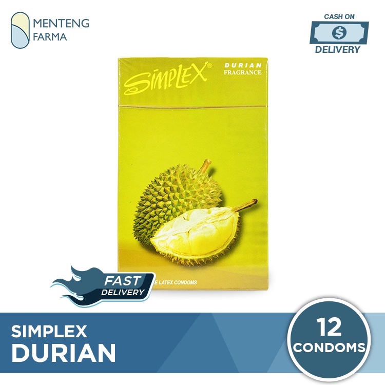 Kondom Simplex Durian Fragrance - Isi 12