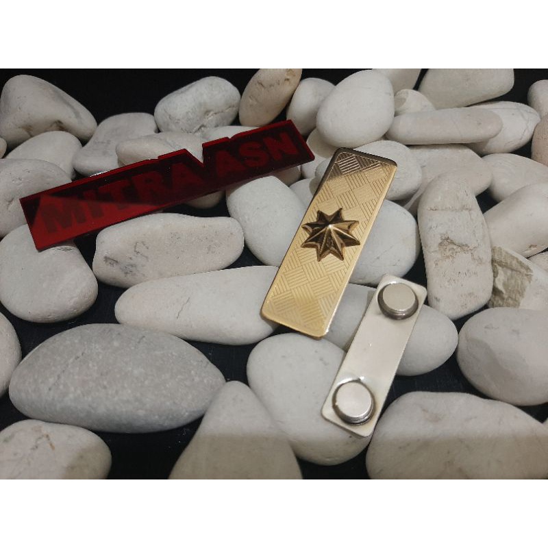 Tanjab Kerah Pangkat Kerah Plat ASN 4C