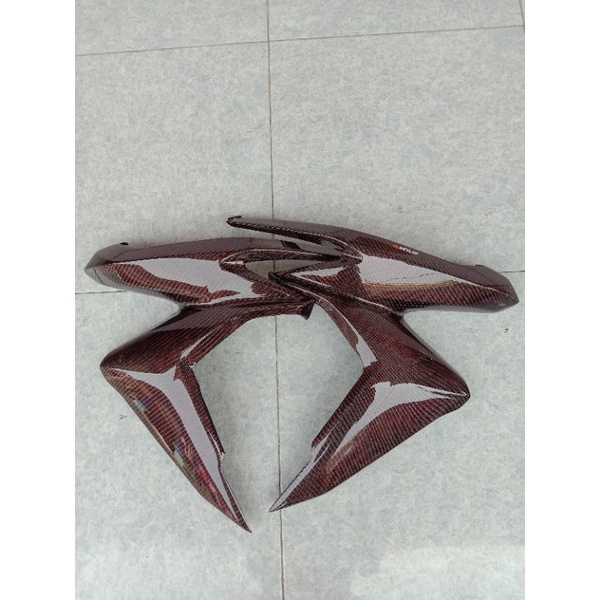 COVER BODY SAYAP DEPAN VARIO NEW 150 LED KARBON KEVLAR