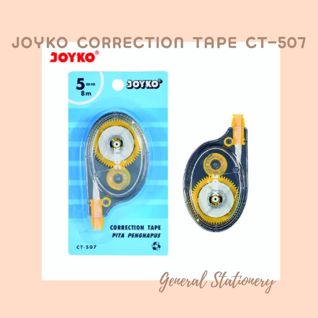 

Joyko Correction Tape CT-507 / Tip-x Kertas Joyko CT-507