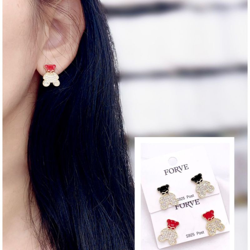 Anting Silver925 perak Premium Quality Anti karat anti alergi Starling silver platgold Ts038