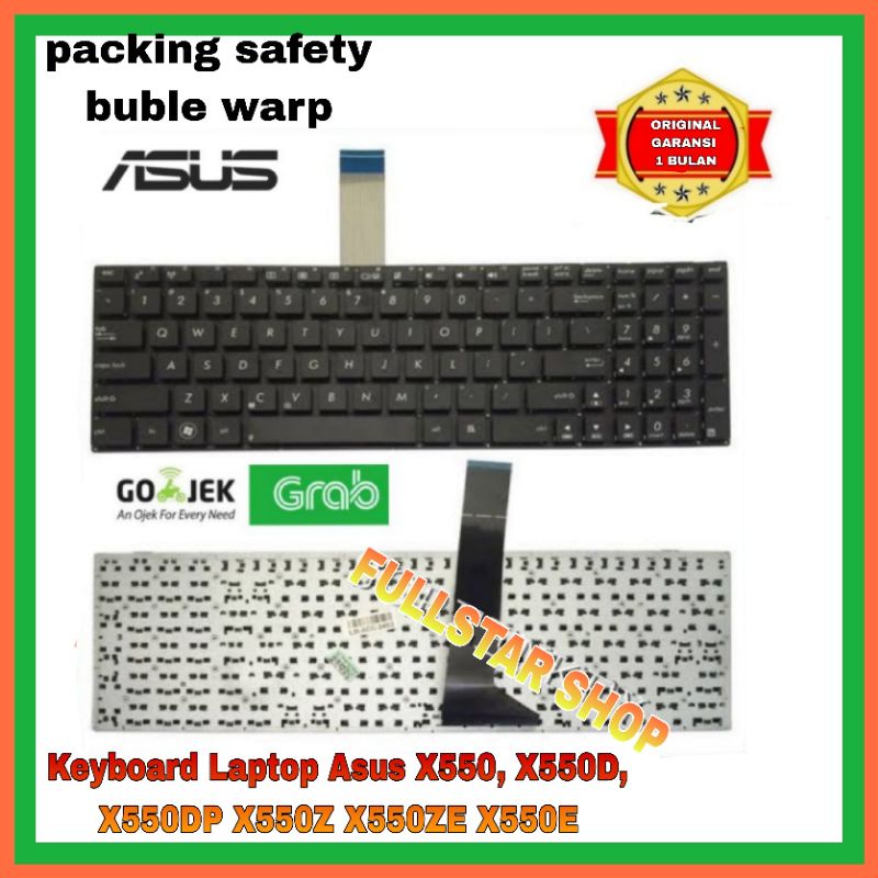 Keyboard Laptop Asus X550, X550D, X550DP X550Z X550ZE X550E