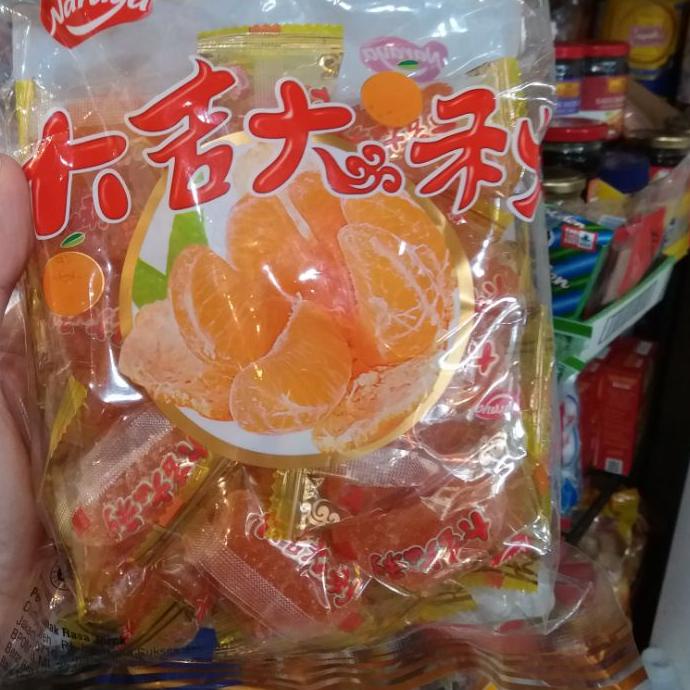 

MALL naraya jeruk jelly permen rasa jeruk jelly buruan