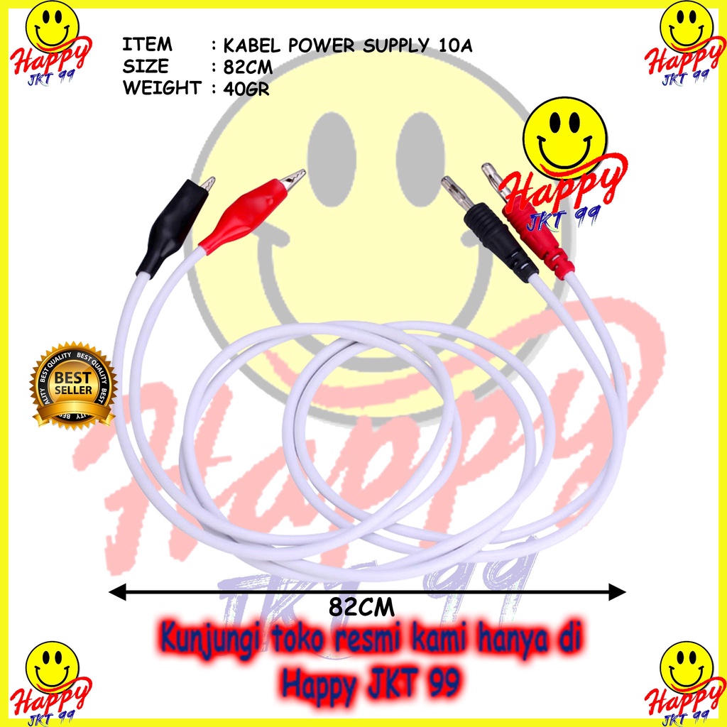 KABEL POWER SUPPLY OSS TEAM 10A KABEL CATU DAYA 10 AMPERE ORIGINAL