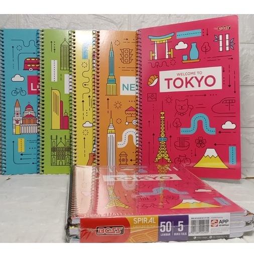 

HOT Buku Tulis SPIRAL Bigboss / B5 50 Lembar 3987 ↸