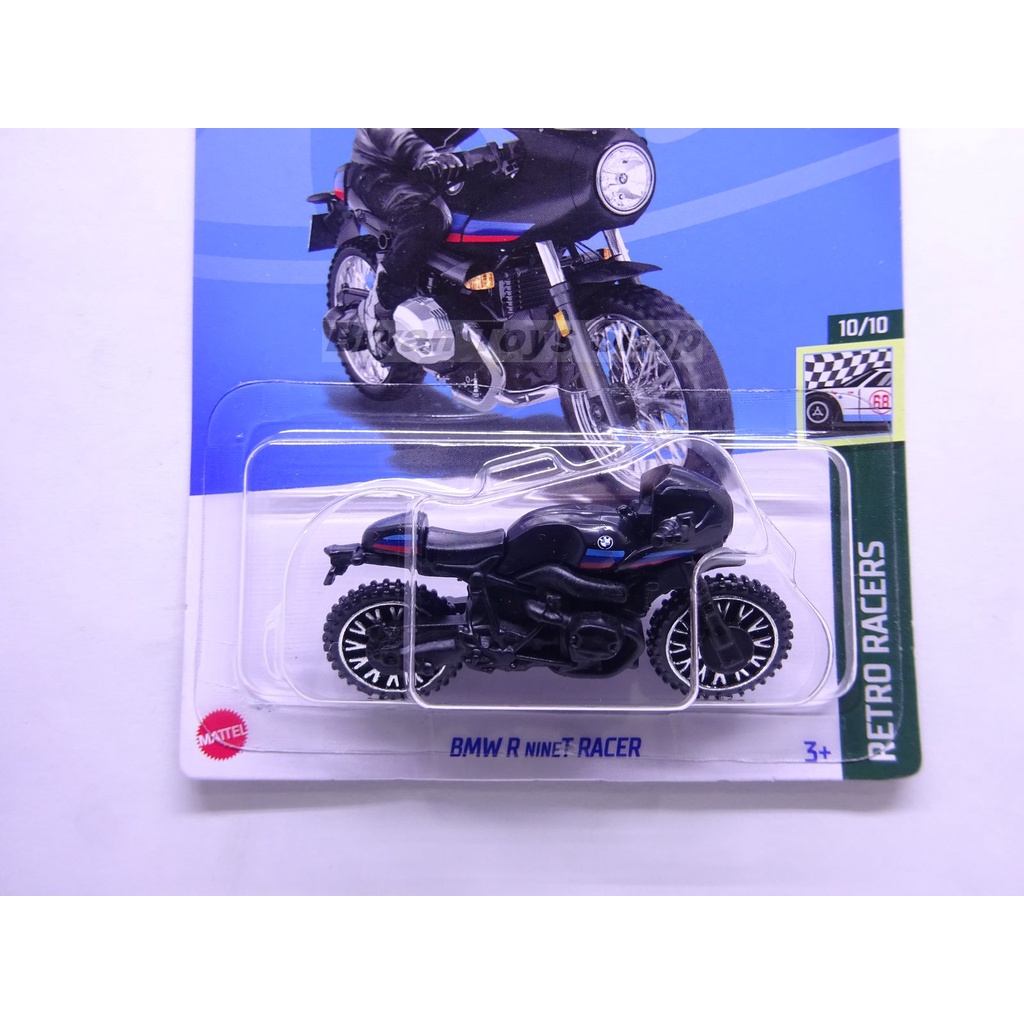 Hot Wheels BMW R Nine T Racer Hitam