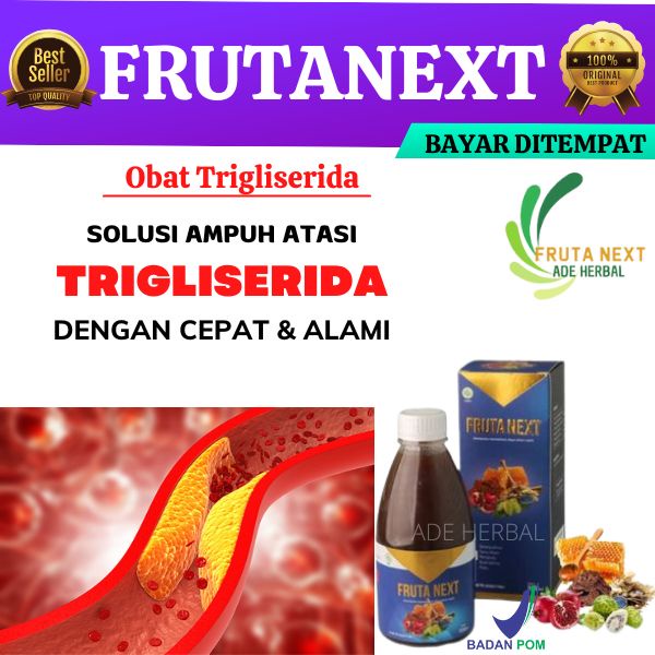 FrutaNext Obat Penurun Trigliserida Lemak Jahat Dalam Darah FRUTANEXT Solusinya
