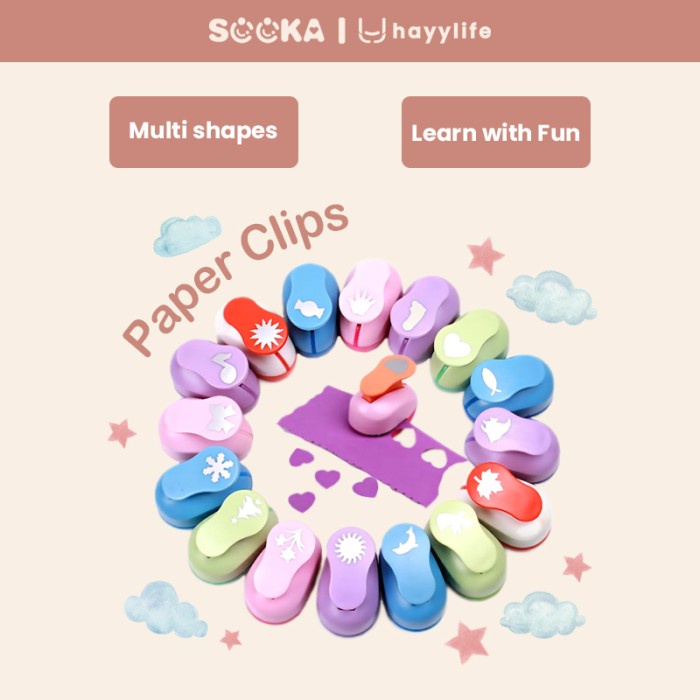 

Promo Bulan Ini Sooka Cute Puncher Diy Sakura Decor Paper Hole Planner Children Terbatas