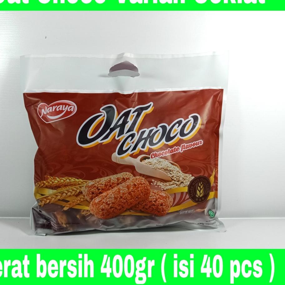 

Diskon✔️Oat Choco Naraya Cokelat Isi 40 Pcs|SQ8