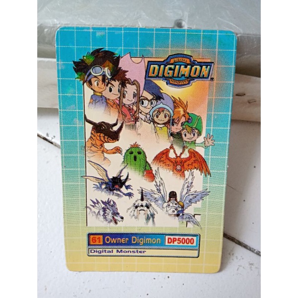 Kartu Hologram DIGIMON 61