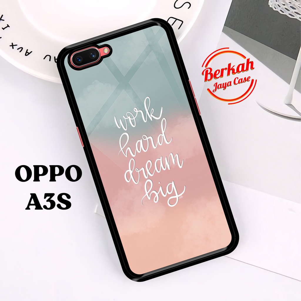 Case OPPO A3S - Casing OPPO A3S - case QUOTES INGGRIS - Case hp - kondom hp - case aesthetic case an