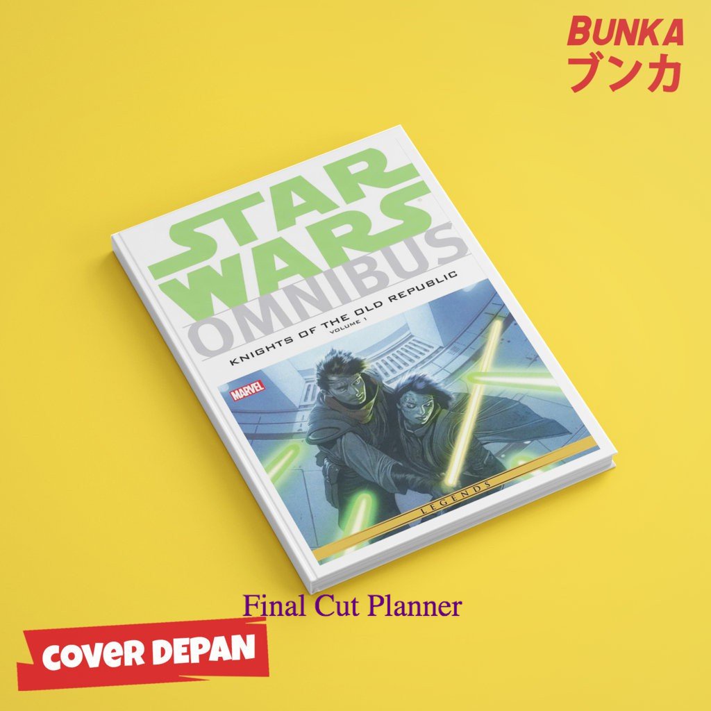 

Notebook Starwars Omnibus COver 02 Hardcover A5 Buku Tulis Catatan Note Agenda Planner .