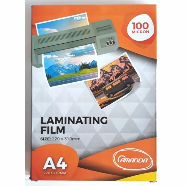 

PLASTIK LAMINATING A4 AMANDA 100 MICRO